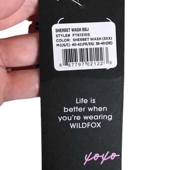 Wildfox M Sherbet Wash tie dye sweatshirt - Picture 8 of 8